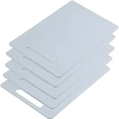 Productafbeelding van KESPER 32482 | Set van 5 snijplanken, PP-kunststof, 33,5 x 23,5 x 0,5 cm, blauw