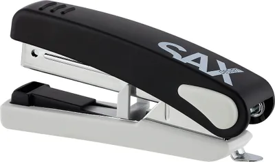 Produktbild von SAX Design Flachhefter "Flat clinch", 20 Blatt, schwarz