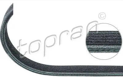 Obrázek produktu pro TOPRAN klínový řemen 501 683 pro BMW 3 Touring (E91) 3 Sedan (E90) 1817mm