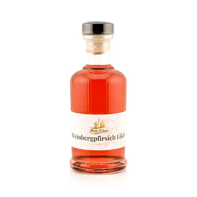 Produktbild von Main-Feines | Weinbergpfirsich Likör 18% Vol. 200ml