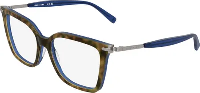 Produktbild von Longchamp LO2781 Havana/opaline blue 55/16/140 Damen Brillen