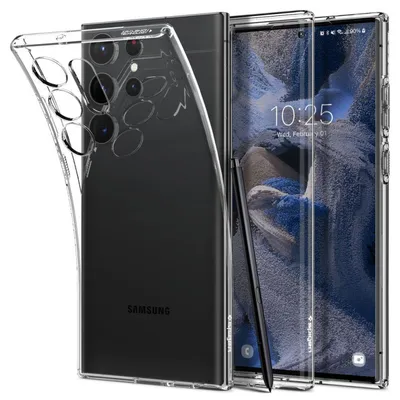 Produktbild von Silikon Hülle Basic kompatibel mit Samsung Galaxy S23 Ultra (S918B) Case TPU Cover in Transparent