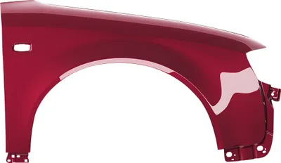 Produktbild von BLU Premium Kotflügel Passend für Audi A4 B6 LZ3Q Rechts Rot MerlotRot | 2000-2004 | Vorderseite Vorne | Lackiert | Einbaufertig | Verzinkt
