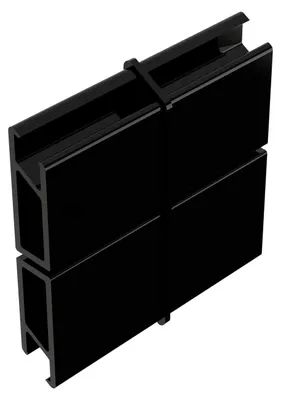 Produktbild von OSMO Alu-CLADDING Rhombus B Verbinder Schwarz