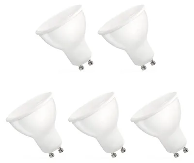 Productafbeelding van Spectrum LED Spot PAR16 GU10 Mat - 4W 270lm 4000K - Neutraalwit - Vervangt 45W - 5 stuks