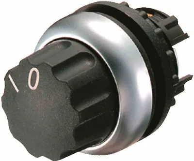Produktbild von Eaton PowerWare Eaton 216853 M22-W Wahltaste Frontring Kunststoff Drehschalter Schwarz 1 St.