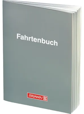Produktbild von BRUNNEN Fahrtenbuch 1010150 DIN A5 16Blatt sortiert