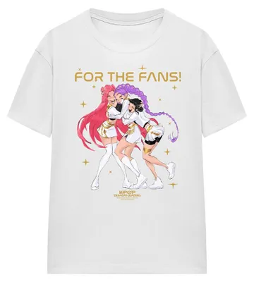 Productafbeelding van K-Pop Demon Hunters - "Huntrix Golden" T-shirt voor dames, model TV43951 (maat M), wit