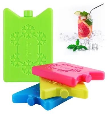 Imagen del producto de Solidchoice - Juego de 4 acumuladores de frío reutilizables para bolsas refrigerantes
