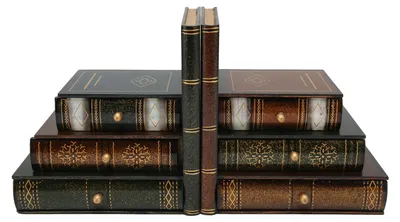 Image de Supports de livres, style rétro, étagères, supports de livres, étagère à livres, présentoir avec tiroirs, décoration intérieure