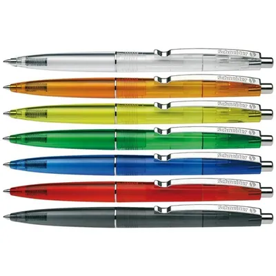 Zdjęcie produktu dla Schneider Schreibgeräte K 20 Icy Colours, Spinacz, Przyciskany długopis, Możliwość ponownego napełnienia, Niebieski, 20 szt., Średni