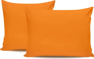 Produktbild von L'Essentiel Linge de Maison, Tonne Orage - 27, Kissenbezug-Set (2-teilig) (DE), 100 % BAUMWOLLE RANFORCE, Orange,  80 x 80 cm
