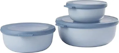 Obrázek produktu pro Rosti Mepal 106230015700, Sada, Modrá, 0,35 l, 0,75 l, 1,25 l, Termoplastický elastomer (TPE)