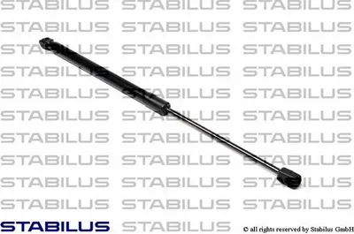 Productafbeelding van Gasveer voor de achterklep van een VW Golf Plus, modeljaar 2004-2013
