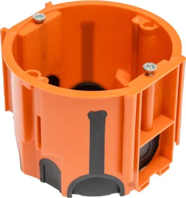 Immagine prodotto di Scatola da incasso Scatola per interruttori a 1 scomparto Antivento Ø60x60mm, estensibile A.0091