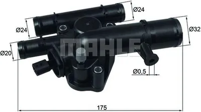 Zdjęcie produktu dla Termostat Renault 89C 1,9Dci