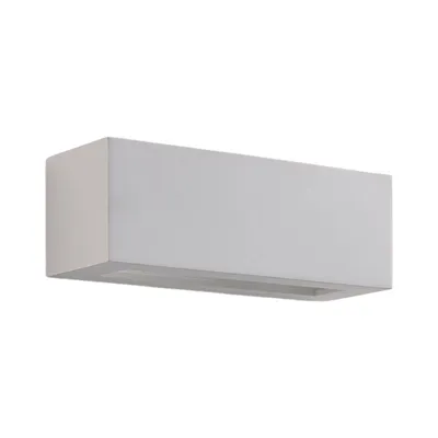 Produktbild von Lindby Wandlampe Tjada, 22 cm, weiß, Gips, G9, bemalbar