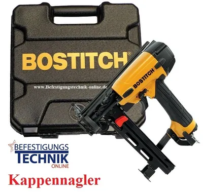 Image de Bostitch SL1838BC-E Agrafeuse 19-38mm Cloueuse pour films Capsules SB-Caps Disques en plastique KL-22