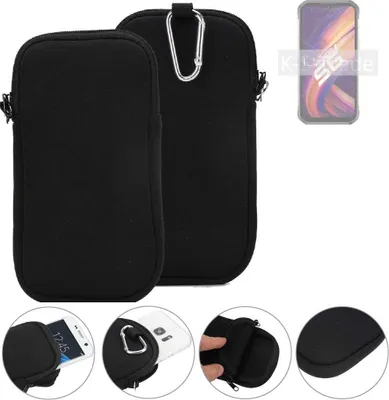 Produktbild von K-S-Trade Neopren-Hülle Handyhülle kompatibel mit Ulefone Armor 11 5G Schutzhülle Neoprenhülle Sleeve Schutz-Hülle Gürtel Tasche Case Holster