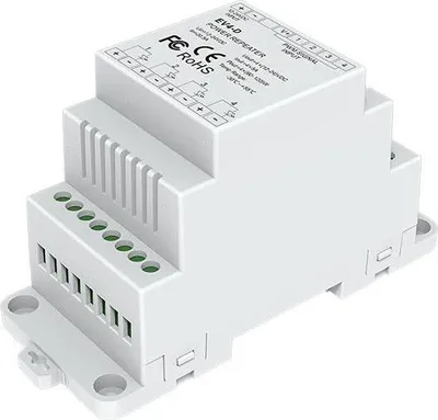 Produktbild von EV4-D – 4-Kanal 5A Konstantspannungs-Power-Repeater, 12–24V DC, PWM-Signalverstärker für LED-Streifen