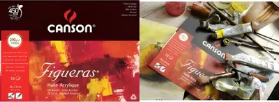 Produktbild von CANSON Zeichenpapierblock Figueras , 330 x 240 mm, 290 g/qm (5297797)