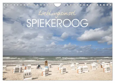 Produktbild von Lieblingsinsel Spiekeroog (Wandkalender 2027 DIN A4 quer), CALVENDO Monatskalender