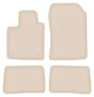 Immagine prodotto di Tappetini in moquette per Renault Twingo II 2007-2014 (hatchback) – set 4 pezzi, beige, su misura – Wielganizator FORTUNA