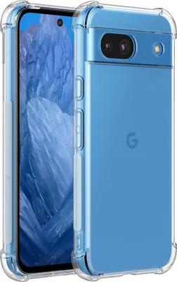 Produktbild von Hülle für Google Pixel 8A Weich Transparent Handyhülle mit Verstärkte Ecken Bumper Schutzhülle
