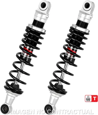 Image de Amortisseur arrière stéréo de la série E302 adaptable sur Honda CB 250 (78-83) RE302-320T-63-88