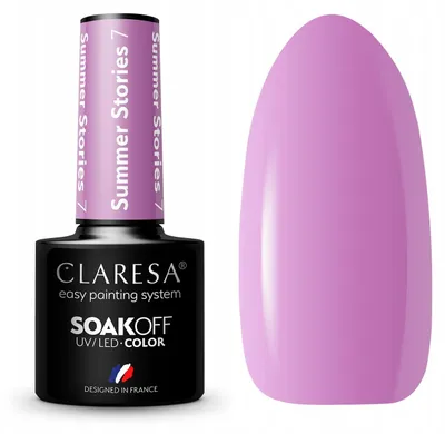 Produktbild von Claresa Hybrid-Nagellack SUMMER STORIES 7 - 5 g