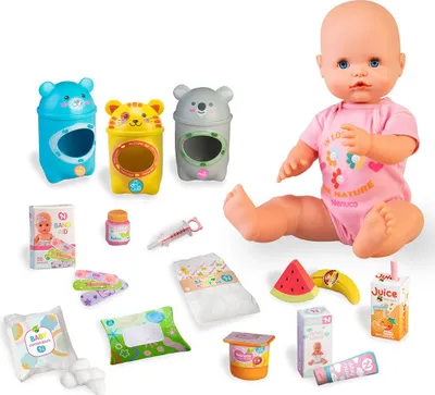 Image de Nenuco Prends soin de toi et recycle la poupée Multicolore Multicolore One Size