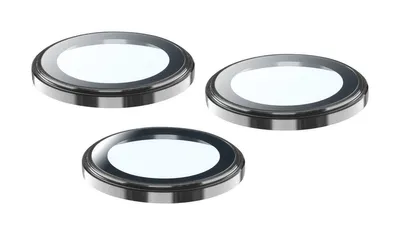 Produktbild von CELLULARLINE Cellularline Kamera Objektiv Ring - iPhone 15 Pro/15 Pro Max Gehärtetes Glas für Kamera Schutz