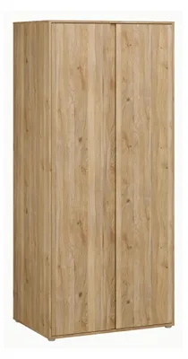 Image de Armoire Forte LISSON 80 90, modèle moderne et minimaliste, avec 2 portes battantes
