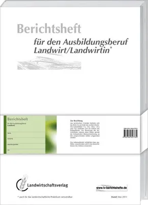 Produktbild von Berichtsheft/Ausbildungsberuf Landwirt