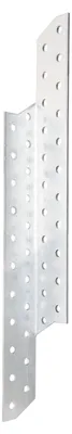 Immagine prodotto di Alberts 820688 Ancoraggio per travi e travicelli, sinistro, zincato Sendzimir, 32 x 32 x 290 mm, set da 25 pezzi