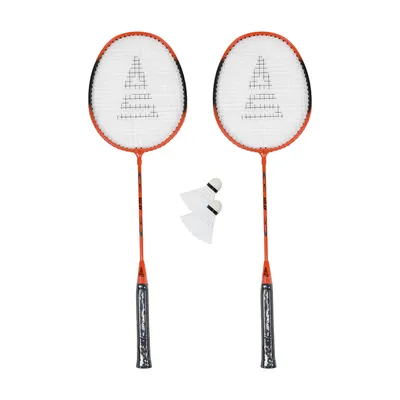 Produktbild von SULOV® Badminton-Set, 2 Schläger, 2 Bälle, Tasche - orange