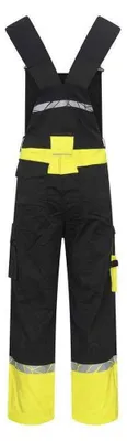 Imagen del producto de Projob - Delantal y tirantes modelo "7600" para hombre, ropa de señalización ET1213 (talla 34R) (/amarillo)
