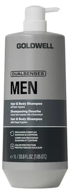 Zdjęcie produktu dla Goldwell Dualsenses Men Szampon do włosów i ciała 1000ml, Obraz wygenerowany przez AI