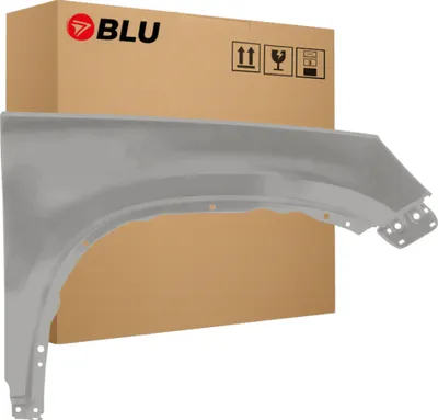 Immagine prodotto di BLU Parafango compatibile con VW Volkswagen Tiguan I 5N 5N2 LD7S Destra Grau SlateGrau | 2007-2016 | Anteriore | Verniciato | Pronto per il montaggio | Acciaio