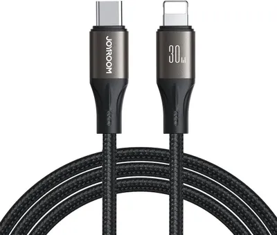 Immagine prodotto di Cavo Joyroom da USB-C a Lightning a ricarica rapida 30 W, 1,2 m - Nero