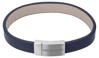 Productafbeelding van Philipp Blanc_Bracelet_PBA42LS_Dark blue/Silver