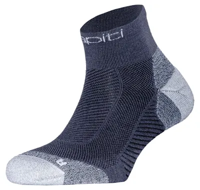 Produktbild von WAPITI Running Socke ZR04 mit Zeckenschutz anthrazit anthrazit 45-47