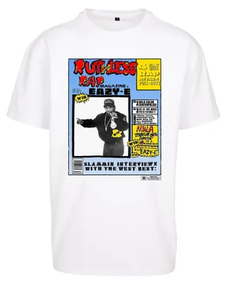 Image de Mister Tee - T-shirt « RAP Magazine » pour homme, taille extra-large TN3047 (3XL) (blanc)
