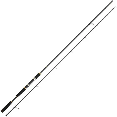 A fishing rod is shown against a white background.
