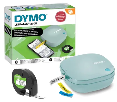 Zdjęcie produktu dla DYMO Drukarka etykiet Bluetooth LetraTag 200B kompaktowa