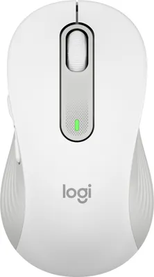 Zdjęcie produktu dla Logitech Signature M650 L for Business, Po prawej stronie, Optyczny, Bluetooth, 4000 DPI, Biały