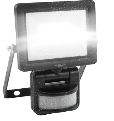 Zdjęcie produktu dla Ansmann WFL10W-S, 10 W, LED, IP65, Czarny, Lampa robocza do montażu na ścianie