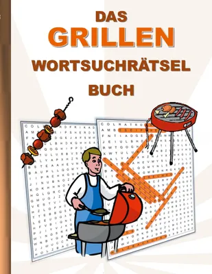 Produktbild von Das Grillen Wortsuchrätsel Buch