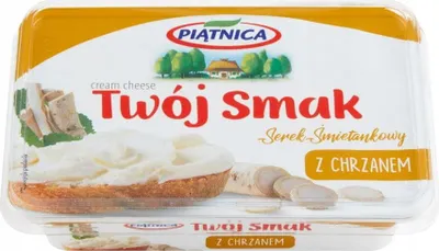 Zdjęcie produktu dla Piątnica Serek Twarogowy Chrzanowy 135 g