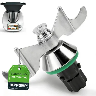 Produktbild von Teigmischmesser für Thermomix TM5 TM6 TM7 Teigknetmesser